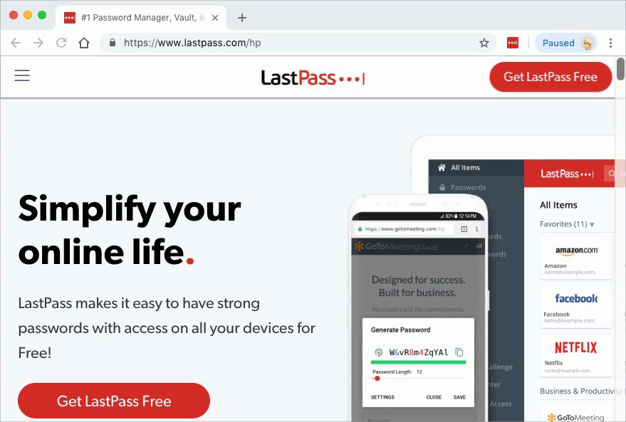 LastPass Export