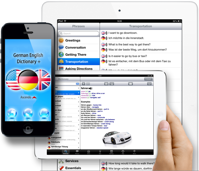 German English Dictionary For IPhone IPad IPod Touch