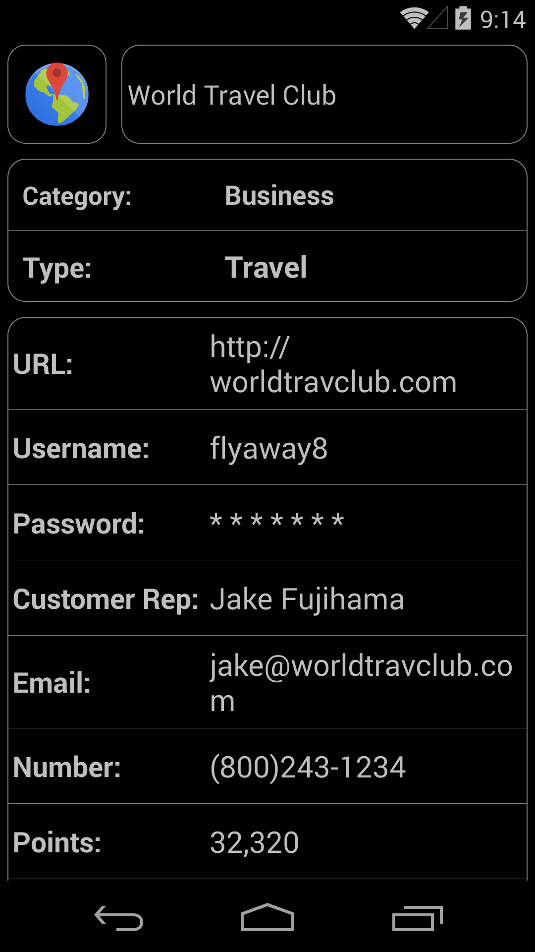 datavault password manager android
